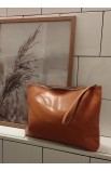 Cartera de mano 100% piel auténtica 
