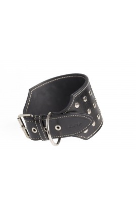 Collar de perro ancho de cuero muy resistente